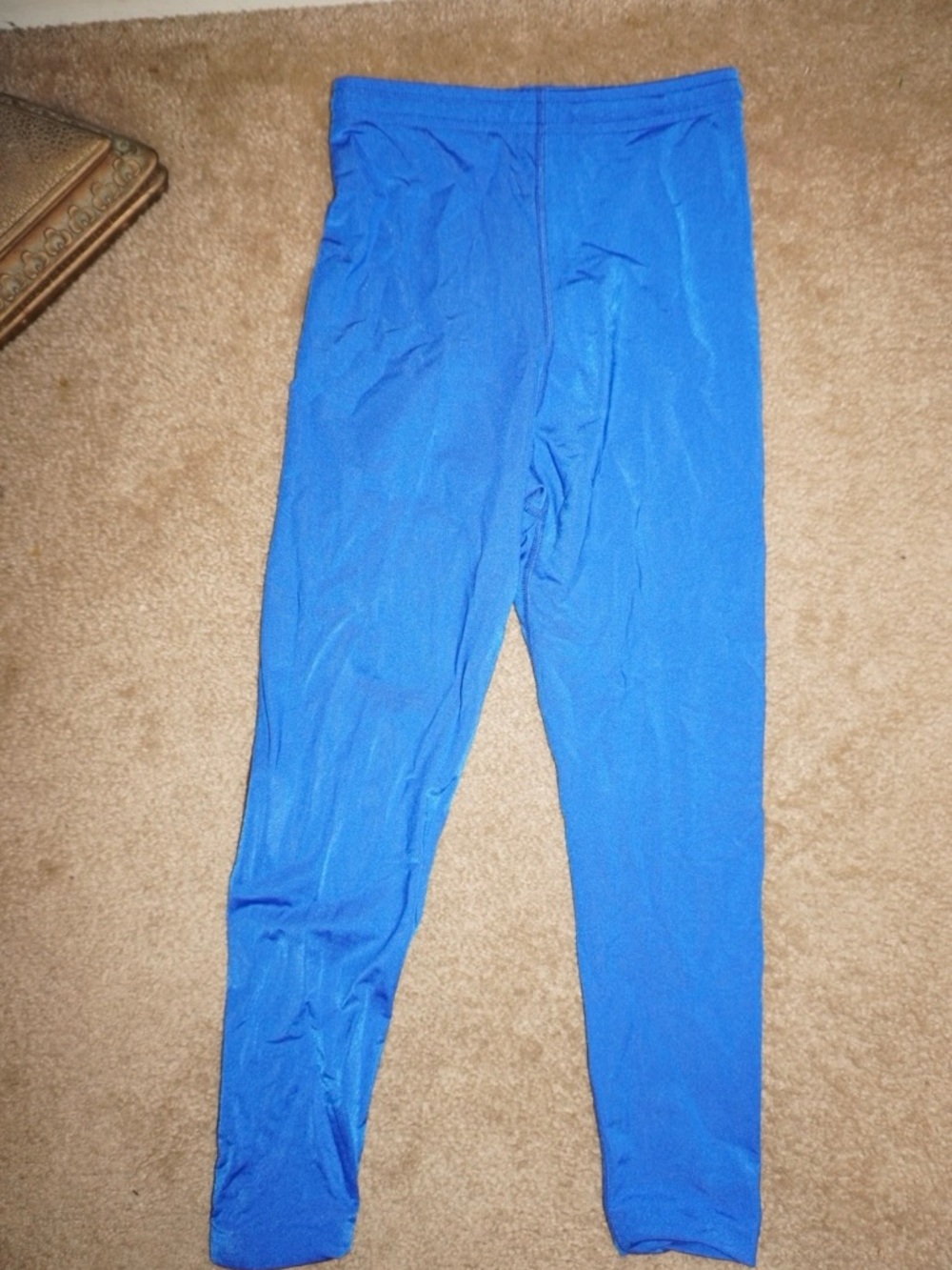 Bright Blue Full-Length Leggings